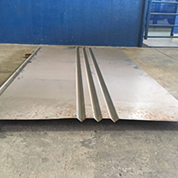 Painel com 4 vincos